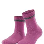 FALKE Damen Hausschuh-Socken Cuddle Pads Baumwolle rutschhemmende Noppen 1 Paar