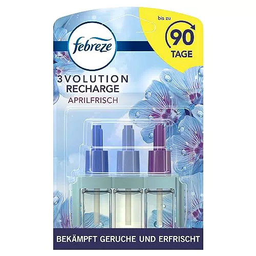 Febreze 3Volution Duftstecker Lenor Aprilfrisch, Nachfüller Für Elektrischen Lufterfrischer