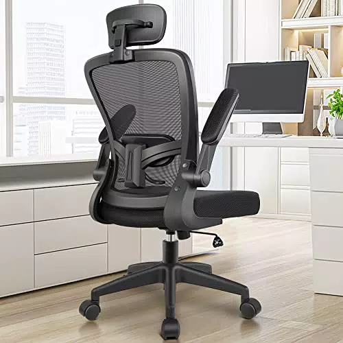 FelixKing Bürostuhl Ergonomischer schreibtischstuhl mit Verstellbarer Kopfstütze
