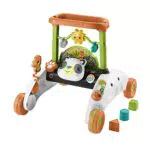 Fisher-Price 2-Seiten Panda-Lauflernwagen, mitwachsendes interaktives Spiel-Center mit über 100 Liedern