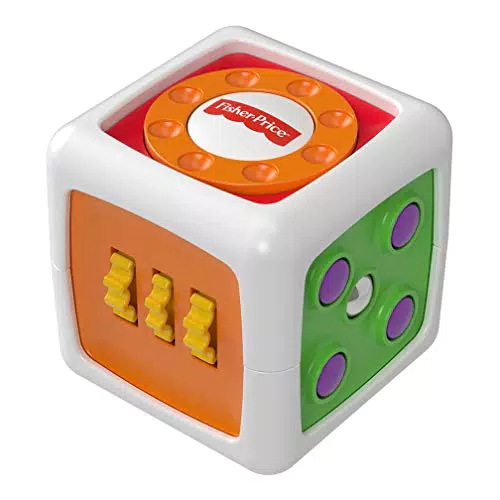 Fisher-Price Mattel FWP34 Babys Entdecker-Spielwürfel