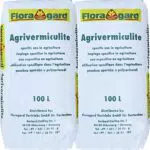 Floragard Vermiculite 2x100 L Brutsubstrat für Reptilien in Terrarien Abdeckmaterial im Kübel gegen Unkrautbefall und Verdunstung • 200