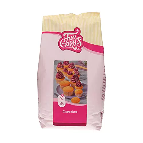 FunCakes Mix für Cupcakes: Einfach zu verwenden, perfekt gleichmäßige Cupcakes