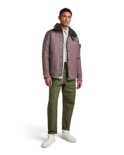 G-STAR RAW Herren Field Liner Jacke, Purpur