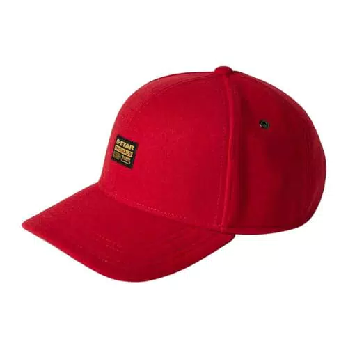 G-STAR RAW Herren Originals Baseball Cap, Rot, PC