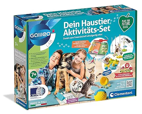 Galileo Lab Dein Haustier Aktivitäts-Set - Spiel für Kinder ab 7 Jahren & ihr Haustier - Inkl. Handbuch