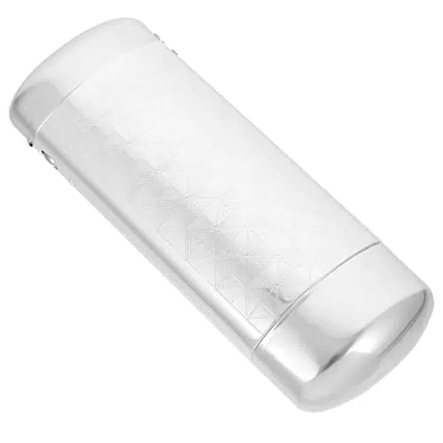 GALPADA Hartschalen Brillenetui Brillenetui Metall Brillenetui Brillen Hartschalenetui Etui Silber Lesen
