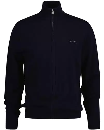 GANT Extrafine Lambswool Zip Cardigan - XX