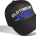 Geburtstagsgeschenk für Opa: Original 1933 - Cap zum 90. Geburtstag - Jahrgang 1933 - Kappe Geburtstag Opi Hut Baseball Cap Herren