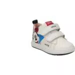 Geox B BIGLIA Boy B Sneaker, White/Multicolor