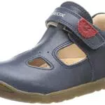 Geox Baby-Jungen B MACCHIA Boy First Walker Shoe, Navy