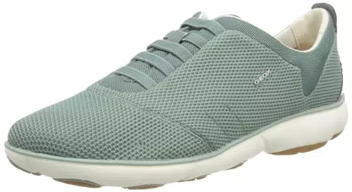 Geox D Nebula C Sneaker, LT Green
