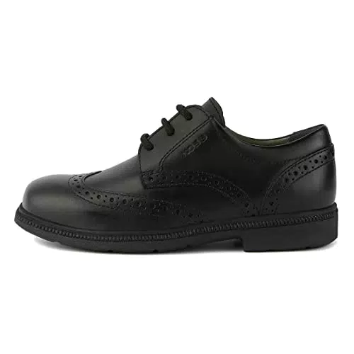 Geox Jungen Jr Federico A Schuhe,Schwarz