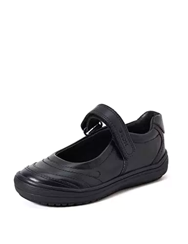 Geox M dchen J Hadriel Girl Ballerinas, Schwarz