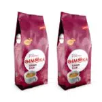 Gimoka - Ganze Kaffeebohnen - 2 Kg - Mischung GRAN BAR - Intensität 12 - Made In Italy - 2 Packungen À 1 Kg