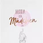 goldbuch Babyalbum Hurra - ein Mädchen im kindgerechten Design mit Roségoldprägung