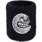 Golf Schweissband Golfball Stickerei Bestickt & Absorbierendes Frottee Designer Schweißband