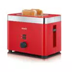 Graef TO63EU TO 63 2-Scheiben Toaster, Kunststoff, Rot