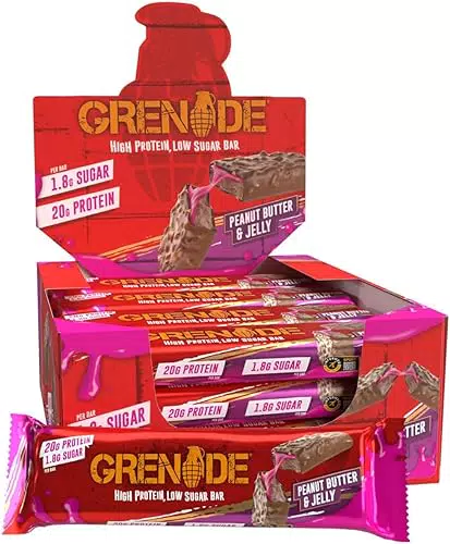 Grenade Carb Killa Bar Peanut Butter & Jelly 12x60g