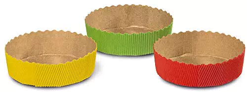 Guardini 2441100 Erdbeertörtchen, Lieferumfang 6 Backformen Papier