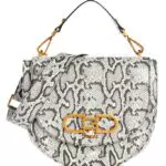 GUESS Damen Fleet Flap Satteltasche Umhängetasche, Tragegriff Oben