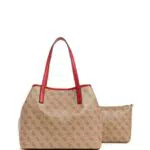 Guess Women's Vikky Handbag, Brown, Einheitsgröße