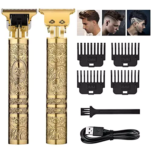 Haarschneidemaschine Profi, Haarschneider Trimmer Herren Bartschneider Langhaarschneider Friseur Wiederaufladbarer Der Konturen Haartrimmer Mit Führungskämmen