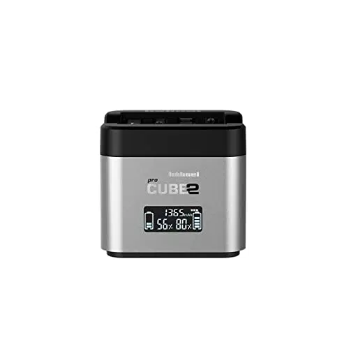 Hähnel Pro Cube 2, Canon 10005700 Kamera-Ladegerät Passender Akku LiIon