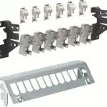 Hager Panel 12-Piece with 6XRJ45 Modules FZ12 M
