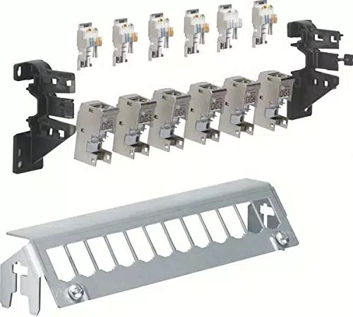 Hager Panel 12-Piece with 6XRJ45 Modules FZ12 M