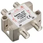 Hama SAT-Verteiler, 3fach, voll geschirmt