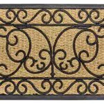 Hanse Home Kokos Fußmatte für Innen und Außen 45x75cm Fussmatte Kokosmatte Outdoor Schmutzfangmatte Kokosfaser und Gummi Wetterfest