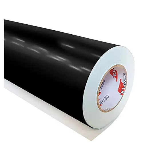 hauptsachebeklebt Oracal 621 Folie 070 - Schwarz Klebefolie - 5m x 61
