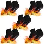 Herefun Selbsterwärmende Socken, 5 Paar Fußwärmer Socken