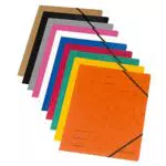 herlitz 11166816 Eckspanner A4 Quality, farbig sortiert