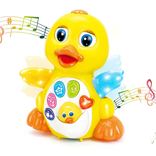 HOLA Spielzeug ab 1 Jahr Mädchen Junge, Baby Spielzeug Babyspielzeug 6 9 12 Monate mit Musik & Licht