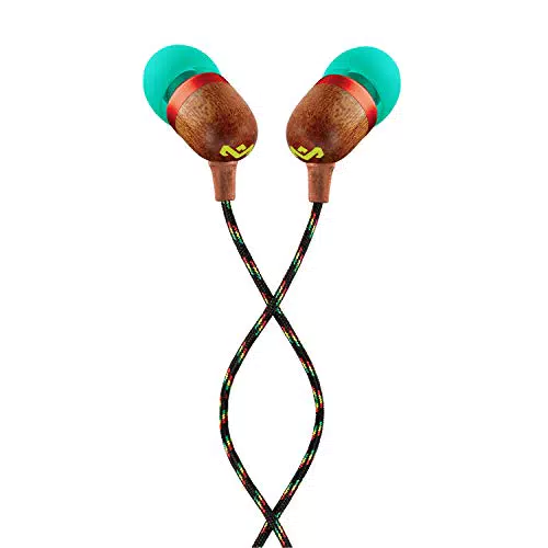 House of Marley Kopfhörer mit Kabel 'Smile Jamaica'- In-Ear Kopfhörer mit Mikrofon