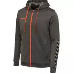 hummel Herren Hmlauthentic Poly hættetrøje med lynlås Hoodie