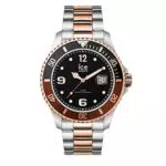 Ice-Watch - ICE steel Chic silver rose-gold - Silbergraue Herren/Unisexuhr mit Metallarmband - 016546