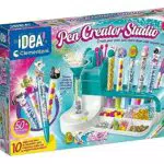 Idea Clementoni Mein Stift-Atelier mit über 50 Accessoires - Kreativspielzeug