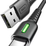 INIU USB C Kabel, Ladekabel USB C Typ C Schnellladekabel Nylon USB A auf USB-C Handy Datenkabel für Samsung S22 S21 Note 10 Google Pixel 7 iPad Pro Huawei Xiaomi 11 PS5 usw