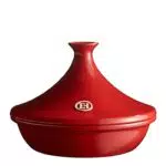 Interhal EH325626 Tajine, Keramik, Rot Farbe, 27 x 27 x 20 cm