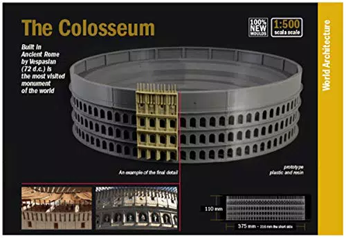 ITALERI 68003 - 1:500 Colosseum, Modellbau, Bausatz