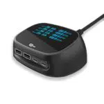 IZHOI USB C Ladegerät 100W LED-Anzeige PD3.0 QC5.0 PPS Schnellladegerät mit 1