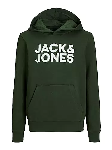 JACK & JONES Jungen Jjecorp Logo Hood Noos Jr Sweatshirt