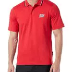 JACK & JONES Men's JORTREVOR Polo SS Poloshirt, Rococco Red