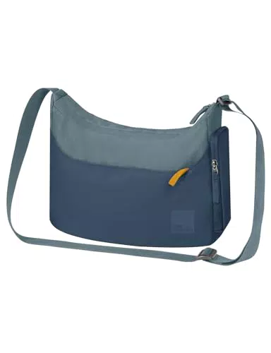 Jack Wolfskin Boomtown Schultertaschen, Teal Grey, 8 Lit