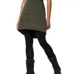 Jack Wolfskin Damen ALPENGLUEHEN Skirt W Rock, Island Moss