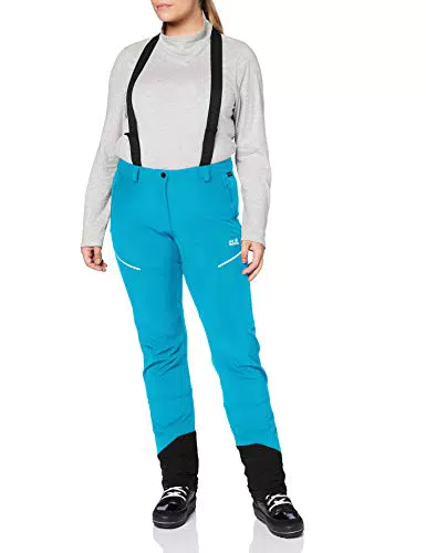 Jack Wolfskin Damen Gravity Tour Hose, Dunkles Cyan
