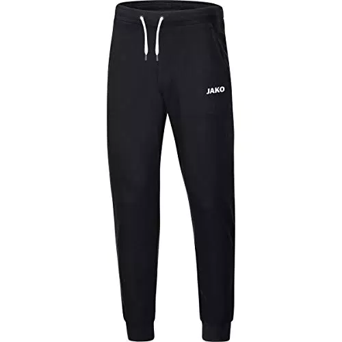 JAKO Herren basic joggingbukser Jogginghose, Schwarz